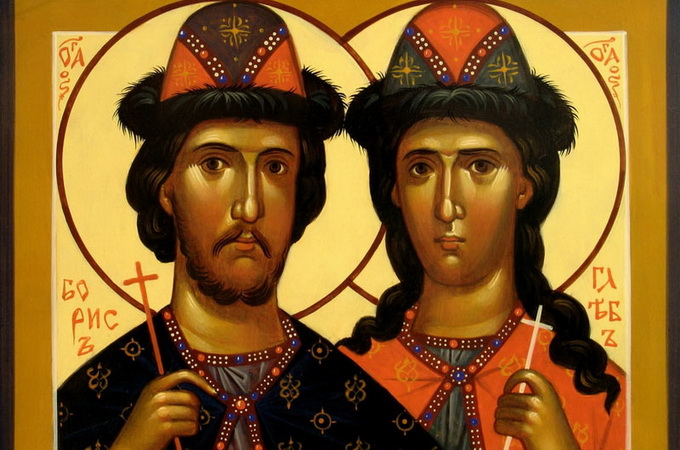 6 августа - память святых благоверных князей-страстотерпцев Бориса и Глеба 
