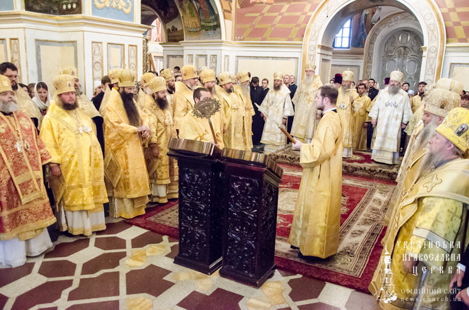 В Києво-Печерській Лаврі відбулося Всенічне бдіння напередодні другої річниці інтронізації Предстоятеля УПЦ