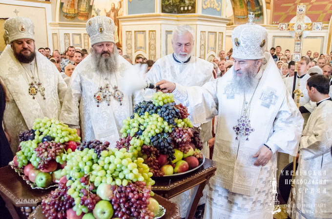 Предстоятель УПЦ звершив Літургію у свято Преображення Господнього