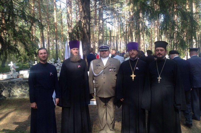 В Волынской епархии УПЦ почтили память польских воинов в день 100-летия битвы под Костюхновкой