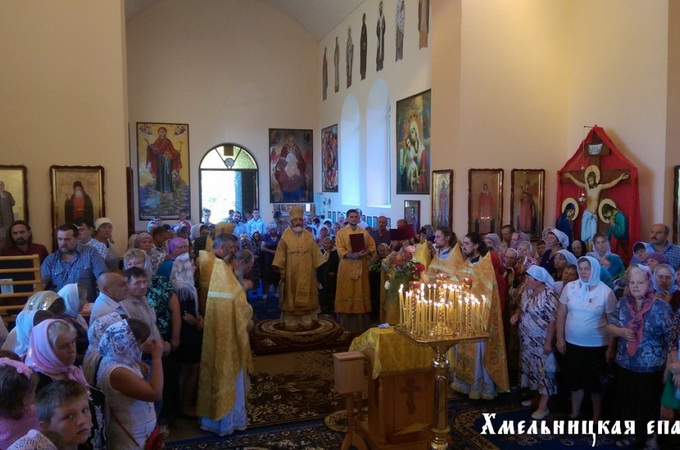 В Хмельницькій єпархії УПЦ освятили новий храм