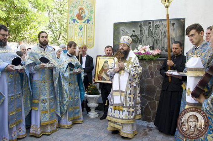 У Києві вшанували явлення Афонського Світлописаного образу Божої Матері (ВІДЕО)