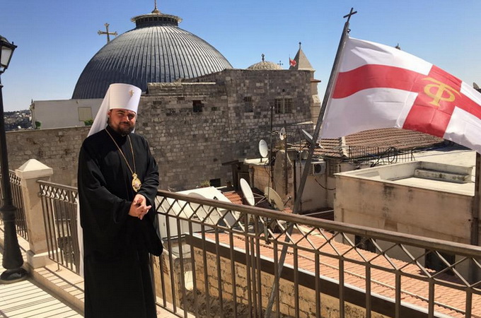 Metropolitan Alexander (Drabinko) brings Filaret’s press secretary to Israel