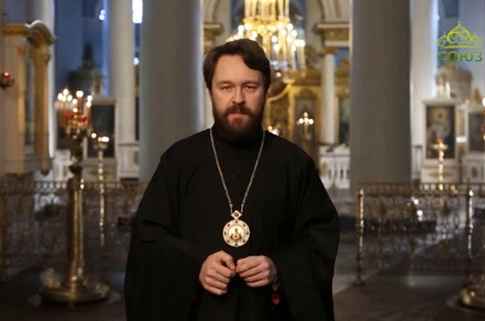 Metropolitan Hilarion (Alfeyev) presents film 