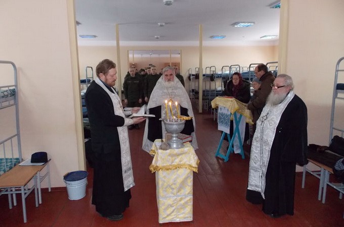 UOC clergy guide military men within their eparchies