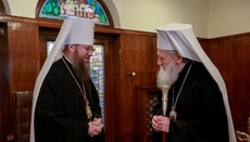 Chancellor of UOC meets with Primate of Bulgarian Orthodox Church