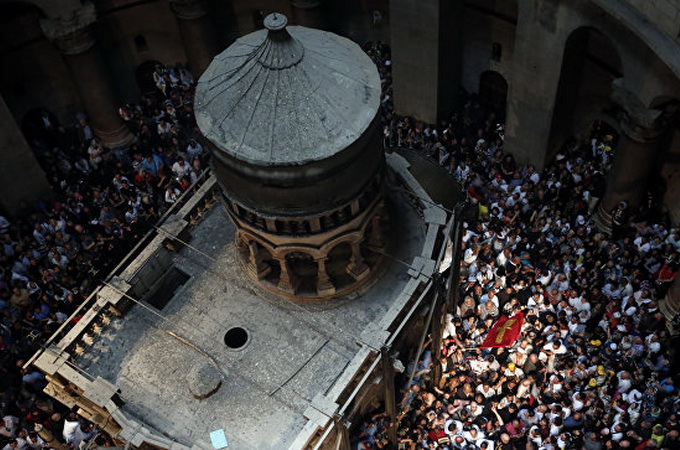 Restoration of the Chapel of the Holy Sepulchre to be completed before Easter