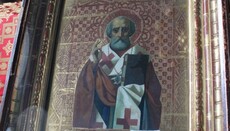 В Тихвинском соборе Данкова замироточила икона Николая Чудотворца