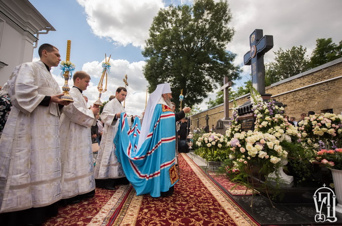 Primate and UOC believers honor the memory of His Beatitude Metropolitan Vladimir (PHOTOS)