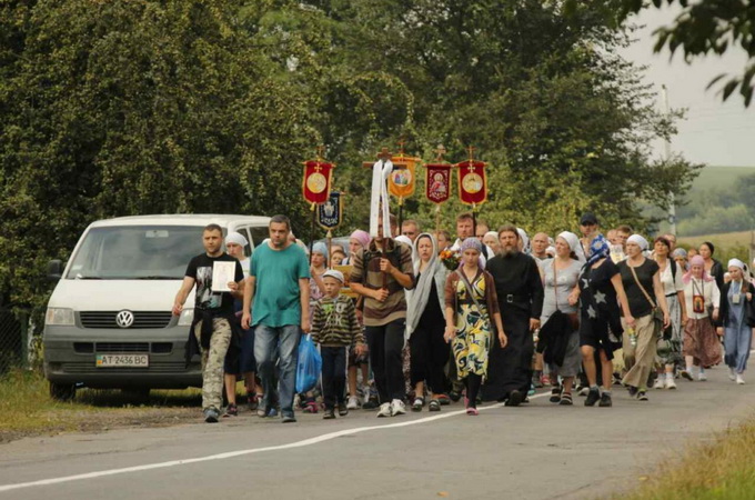 Завершився ювілейний Хресний хід до Почаєва