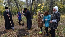 Клирики Запорожской епархии УПЦ приняли участие в этноприродной акции 