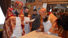 При Покровском мужском монастыре УПЦ в Александрии освятили новый храм