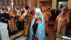 Предстоятель УПЦ освятил больничный храм в честь святой Варвары