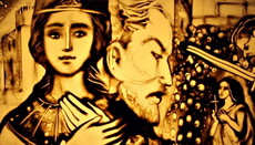 Ксения Симонова представила новую песочную анимацию о святой Варваре 