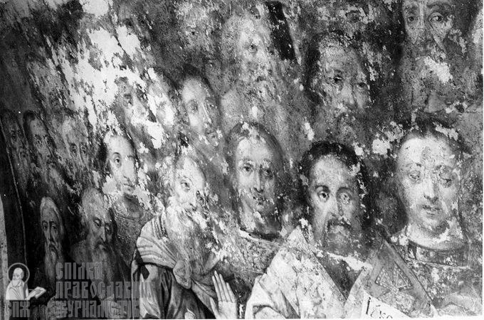 В Софийском соборе под слоем краски нашли уникальную роспись XVIII в. (ФОТО)