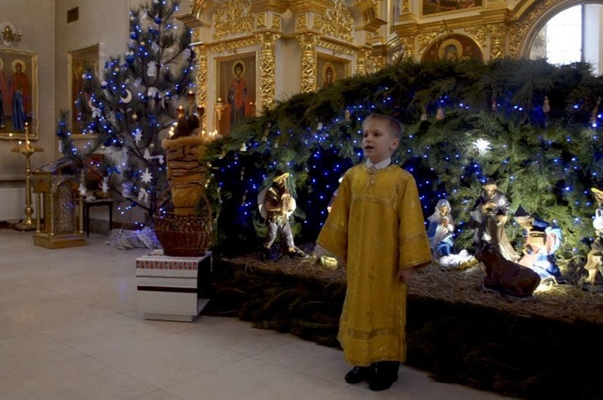 В храме Кропивницкого провели детскую литургию (ВИДЕО)
