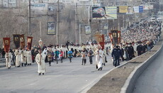 Верующие Запорожья пройдут Крестным ходом в честь Торжества Православия 