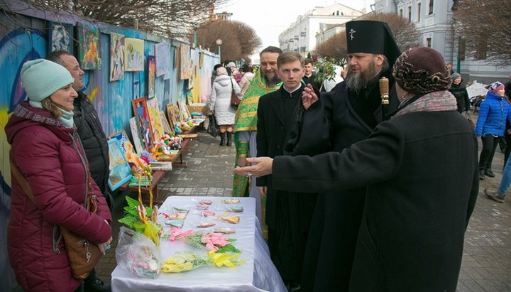 Благотворительные мероприятия УПЦ посвящены празднику Пасхи