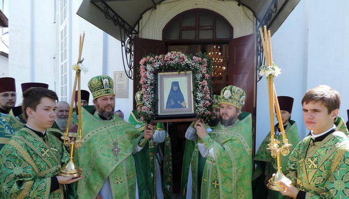 Святкування пам'яті преподобної Смарагди (Онищенко) у Свято-Введенському жіночому монастирі. 2017 рік