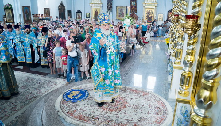 Богослужіння очолив Митрополит Мінський і Заславський Павел