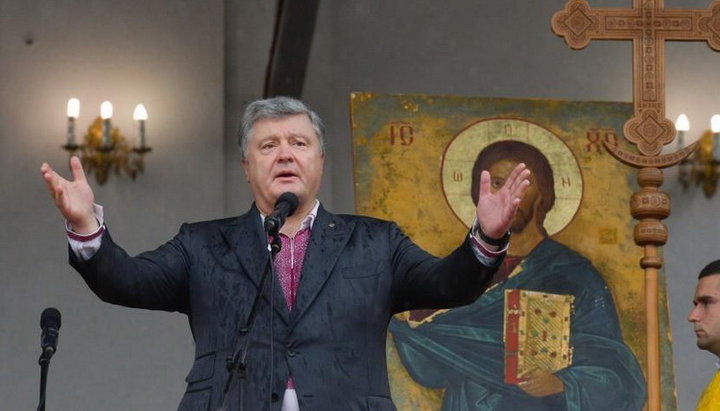 Петр Порошенко на греко-католической "проще" в Зарванице