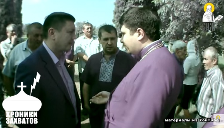 1 сентября 2014 года к храму приехали национал-радикалы из «Правого сектора», сорвали замки и ворвались в церковь в присутствии правоохранителей