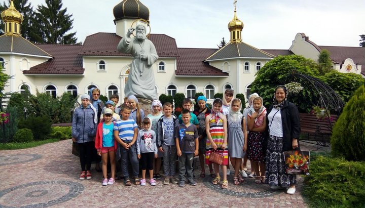 Православный лагерь на Житомирщине 