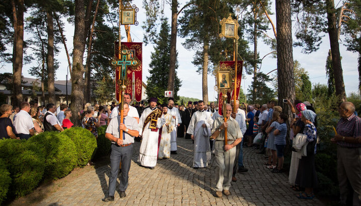 Крестный ход на гору Грабарка 2018 года