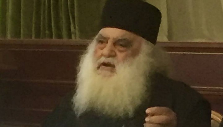 Hegumen of St. Paul's Monastery on Mount Athos Archimandrite Parphenios (Mourelatos)