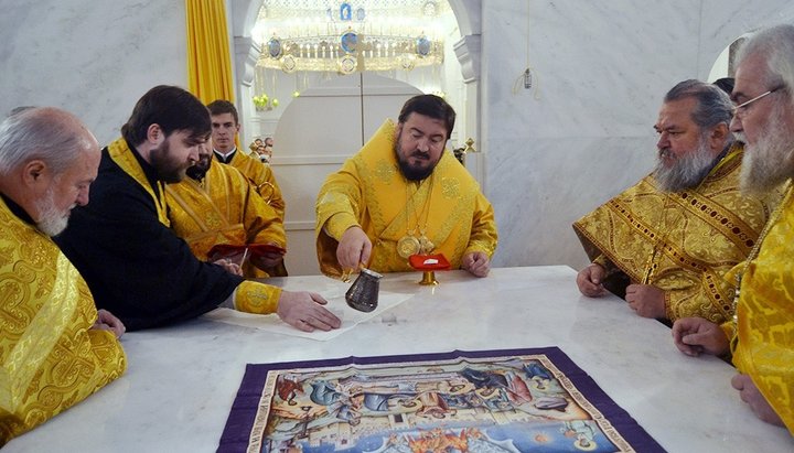 Освящение храма в честь святой равноапостольной княгини Ольги