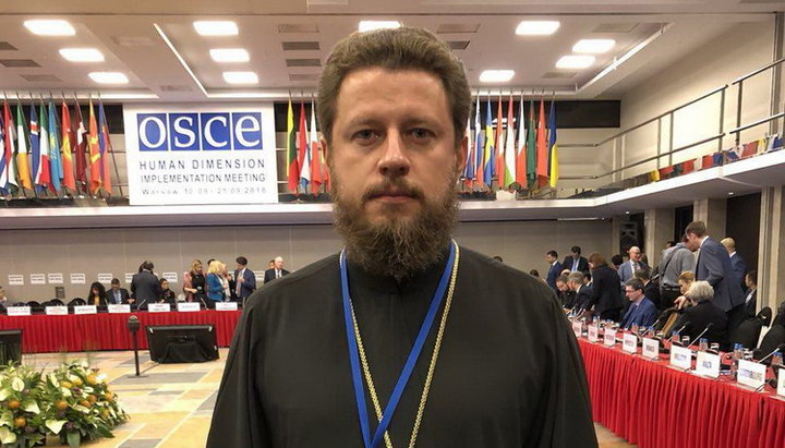 Bishop Victor of Baryshevka, head of the UOC Representation to European International Organizations