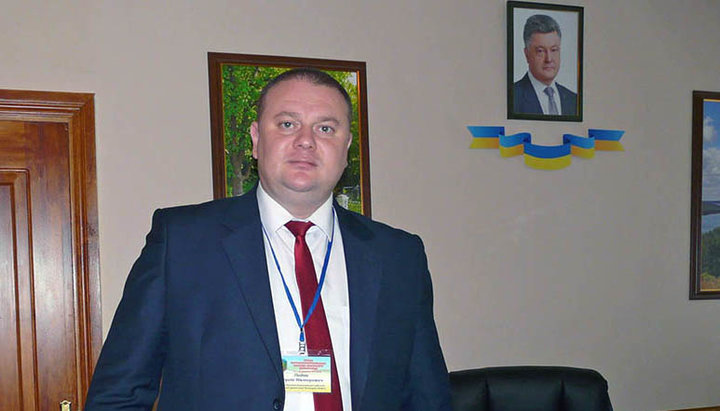 Sergei Ladan, head of Murovanye Kurilovtsy district of Vinnitsa region