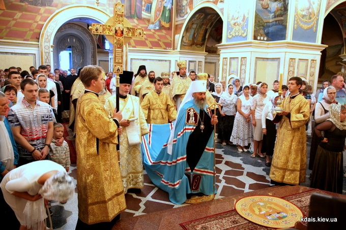 В Киево-Печерской лавре был совершен молебен перед началом нового учебного года