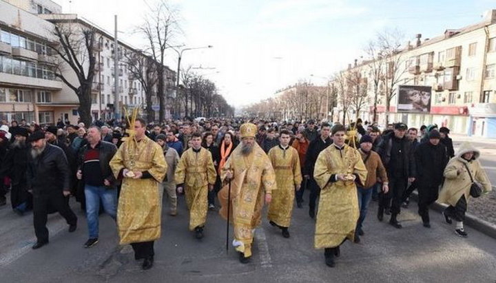 Хресна хода в Запорізькій єпархії