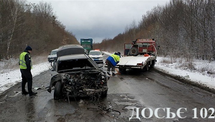 Василь Габор потрапив в лобову аварію з вантажівкою недалеко від Кременця