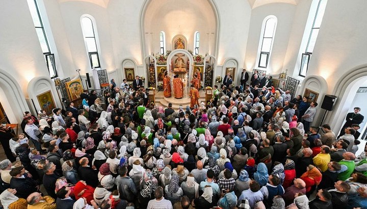 Ставропігійний храм Всіх святих, Страсбург, Франція. Фото: Інформаційно-просвітницький відділ УПЦ