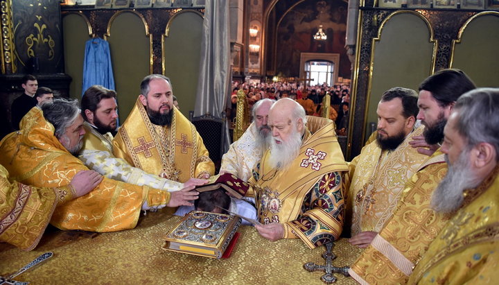 Filaret consideră că dacă anatema lui era valabilă, atunci întregul episcopat al BOU-PK nu este valid. Imagine: site-ul BOU-PK