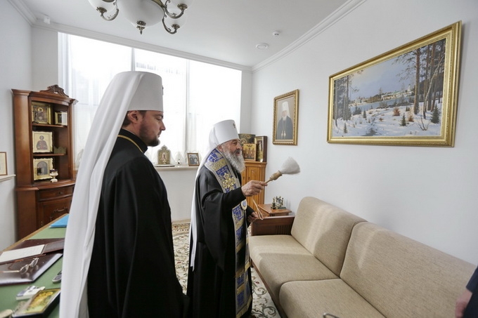 Предстоятель УПЦ освятив музей пам’яті Блаженнішого Митрополита Володимира