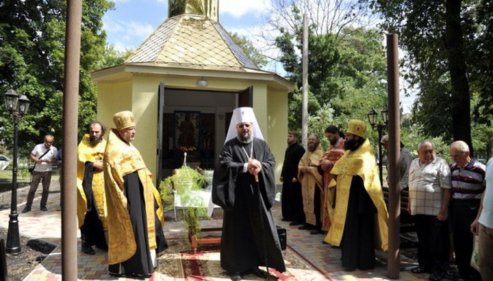 В Ананьїві освячена нова каплиця на честь святих первоверховних апостолів Петра і Павла. Фото: УПЦ