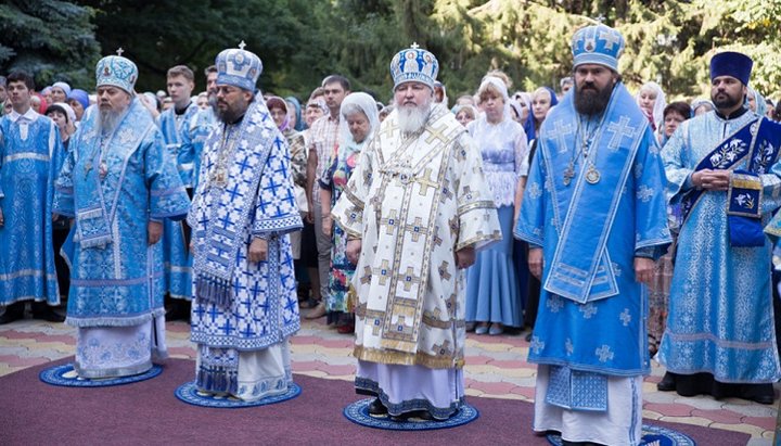 Митрополит Львівський і Галицький Філарет на урочистостях Успенського монастиря в П’ятигорську. Фото: Львівська єпархія