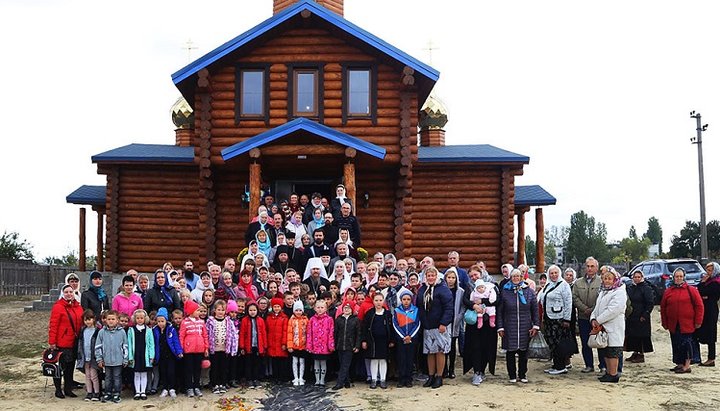 Храм Рождества Пресвятой Богородицы, село Мартовое Харьковской области. Фото: Изюмская епархия