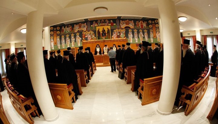 Council of Bishops of the Greek Orthodox Church. Photo: Romfea