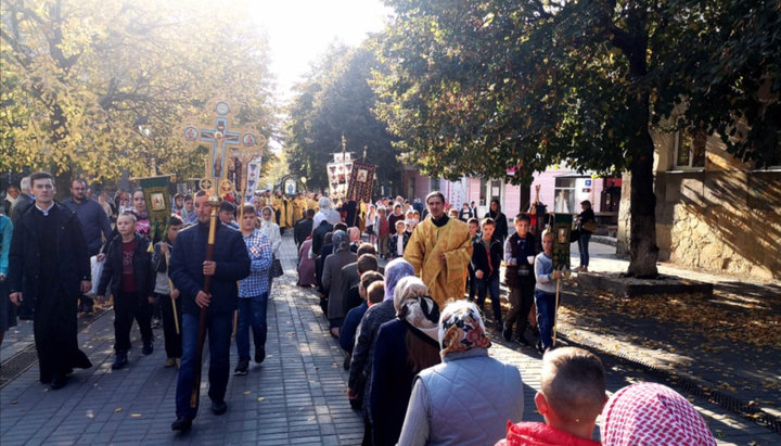 Хресныий хід в Луцьку. 20.10.2019. Фото: volyn.church.ua