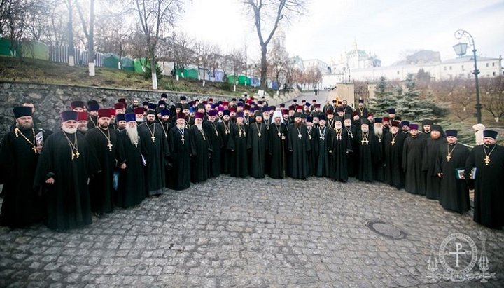 Духовенство Бориспольской епархии УПЦ. Фото: УПЦ