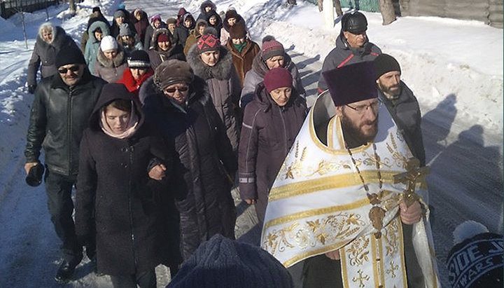 Протоієрей Олексій Палинчак, настоятель Свято-Троїцького храму УПЦ в смт. Нові Санжари Полтавської області. Фото: сторінка Новосанжарського Свято-Троїцького храму