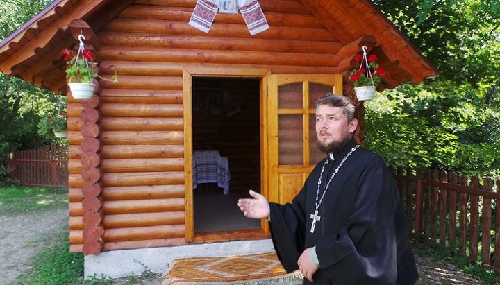 Archpriest Sergey Slisarenko, rector of the UOC parish. Photo: UOJ