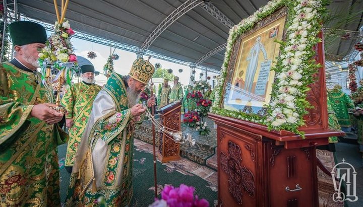 Святкування пам'яті преподобного Онуфрія Великого - небесного покровителя Предстоятеля УПЦ. Фото: УПЦ