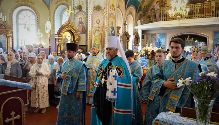 У Полтавській єпархії відсвяткували пам'ять Горбанівської ікони Богородиці. Фото: pravoslavie.poltava.ua