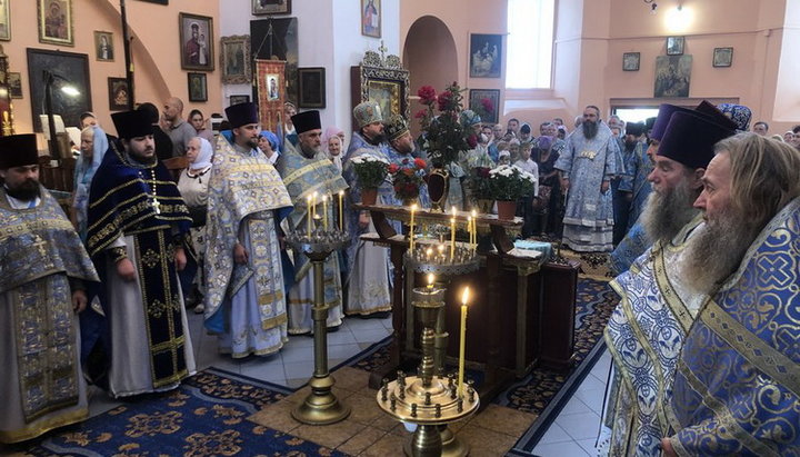 У Ніжинській єпархії вшанували Ладанську ікону Божої Матері. Фото: orthodox.cn.ua