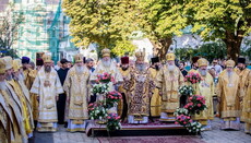 В УПЦ молитовно відзначили шосту річницю інтронізації Предстоятеля